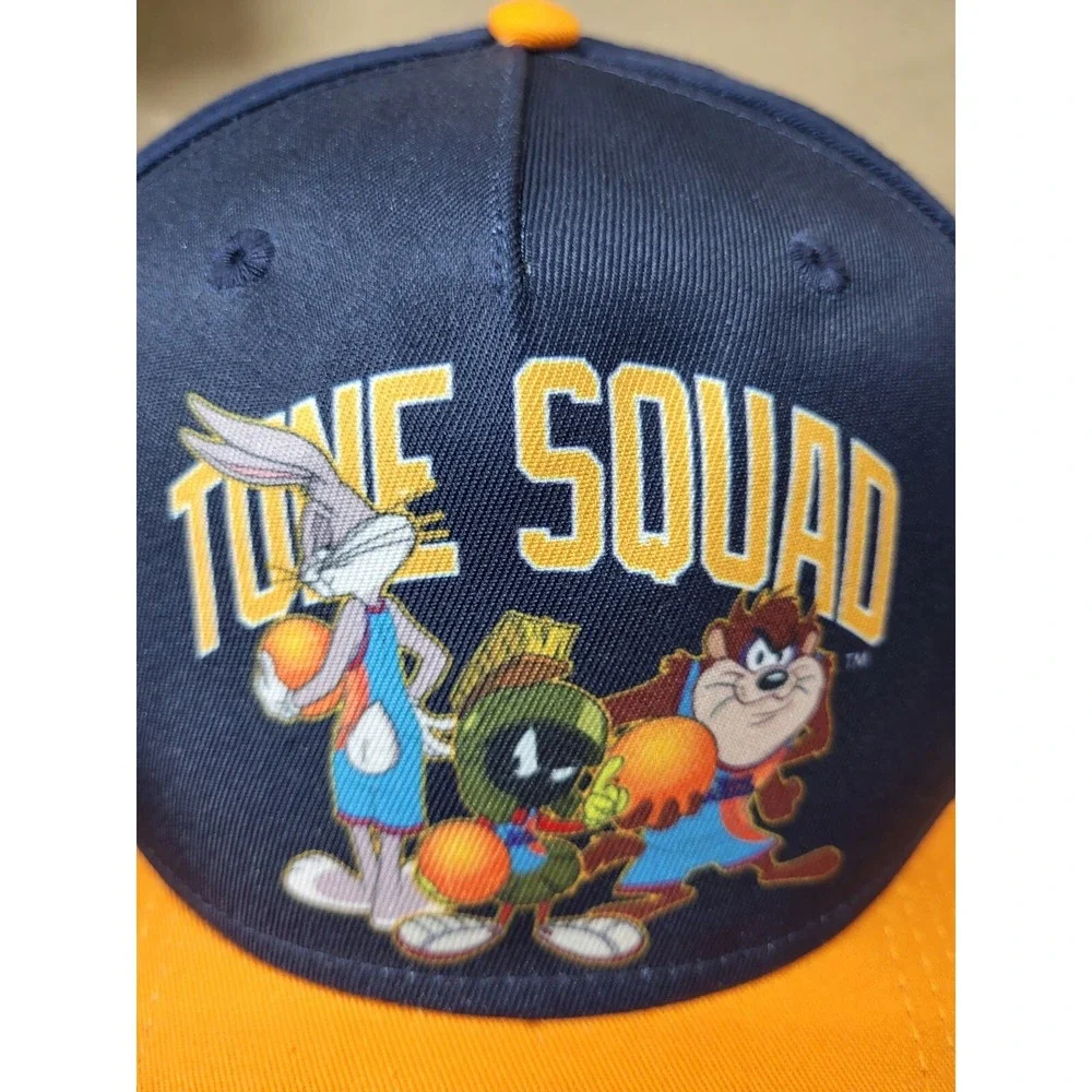Space Jam A New Legacy Hat Tune Squad Black Adjustable Baseball Cap